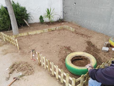 Preparação da horta